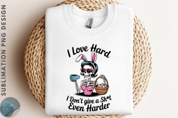 Download Funny Easter Skeleton Bunny PNG Design - Design Collection