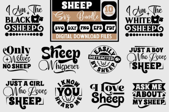 Download Sheep Svg Bundle - Sheep Collection