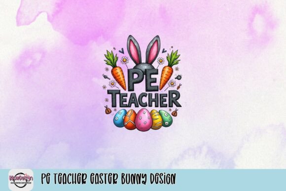 Download PE Teacher Easter Bunny Design - Design Collection