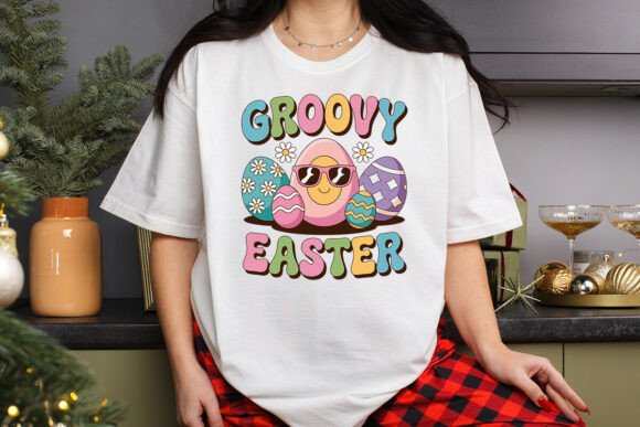 Download Groovy Easter T Shirt Design - Design Collection