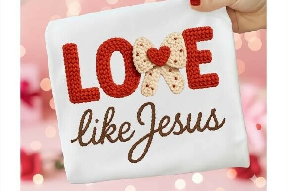 Download Love Like Jesus Crochet Yarn PNG - Jesus crochet yarn Collection