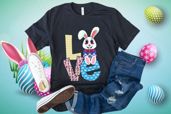 Download Love Happy Easter T-shirt Design - Design Collection