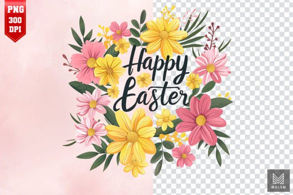 Download Happy Easter Sublimation Clipart Design - Design Collection