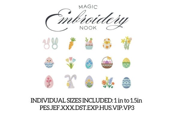 Download Mini Spring Easter Bundle X 15 Designs - Design Collection