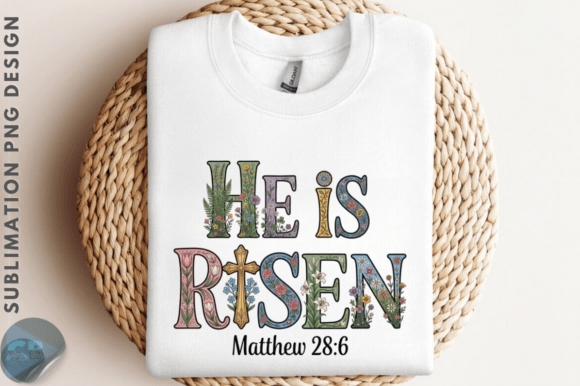 Download Easter He is Risen Christian PNG Design - Design Collection