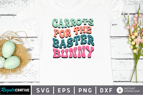 Download Carrots for the Easter Bunny Svg Design - Design Collection