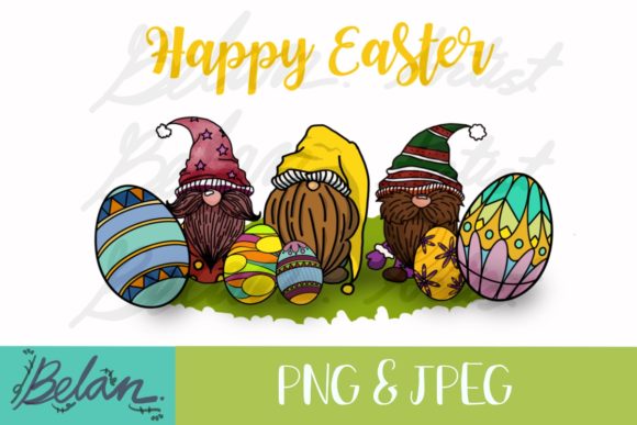 Download Easter Gnome Sublimation Design - Design Collection