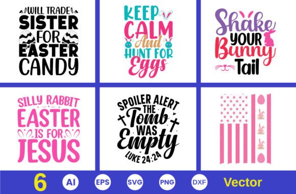 Download Easter Day T-shirt Design Bundle Sunday - Design Collection