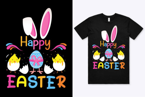 Download Happy Easter T-Shirt Design 4 - Design Collection