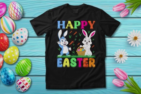 Download Happy Easter Funny Bunny Design - Design Collection