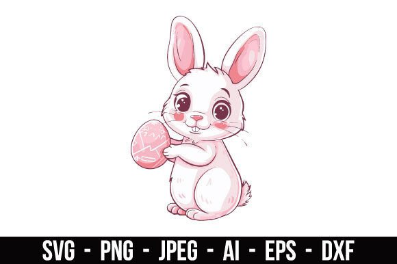 Download Easter Bunny SVG Design - Design Collection