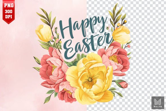 Download Happy Easter Sublimation Clipart Design - Design Collection